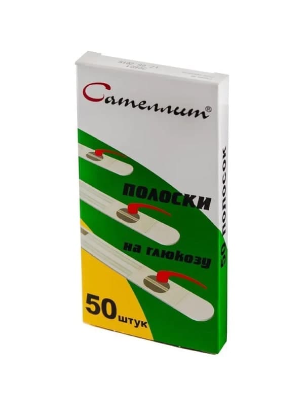 Тест-полоски "Сателлит", 50 шт